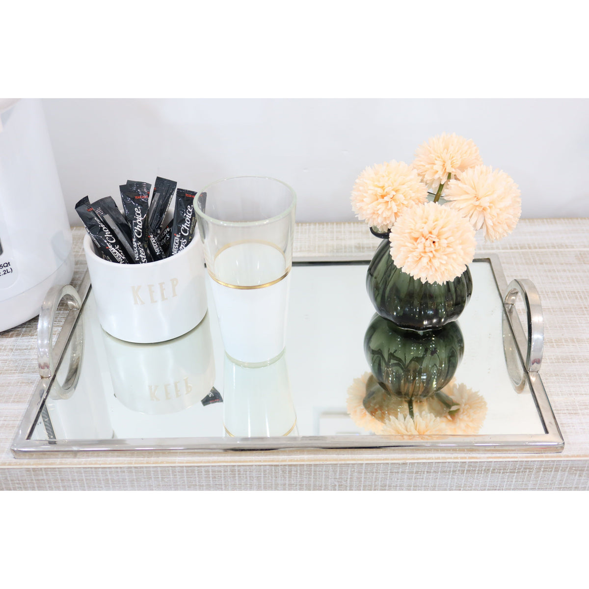 Rectangular Mirror Tray