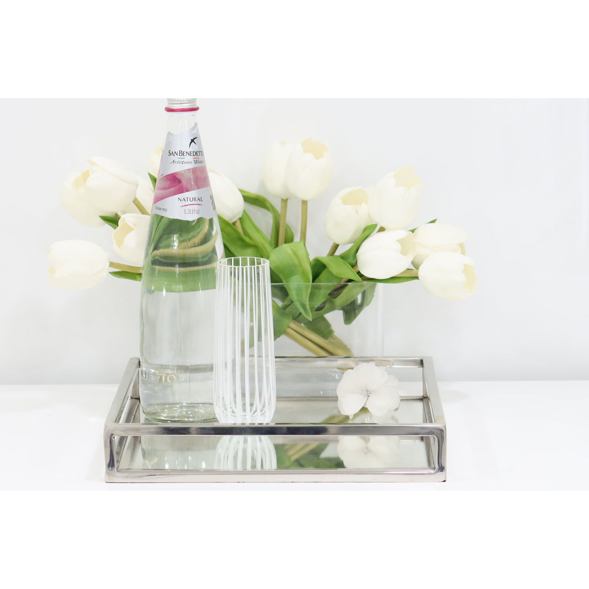 Square Mirror Tray