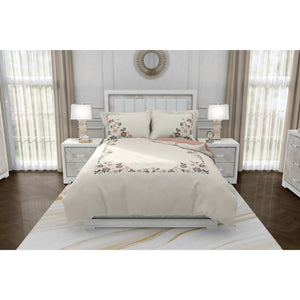 The Mayflower Velvet Duvet Cover Bedding Set