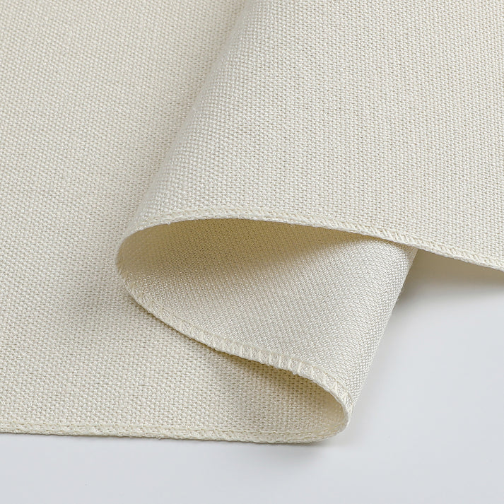 Linen Look Harvest Weave Beige Tablecloth or Liner