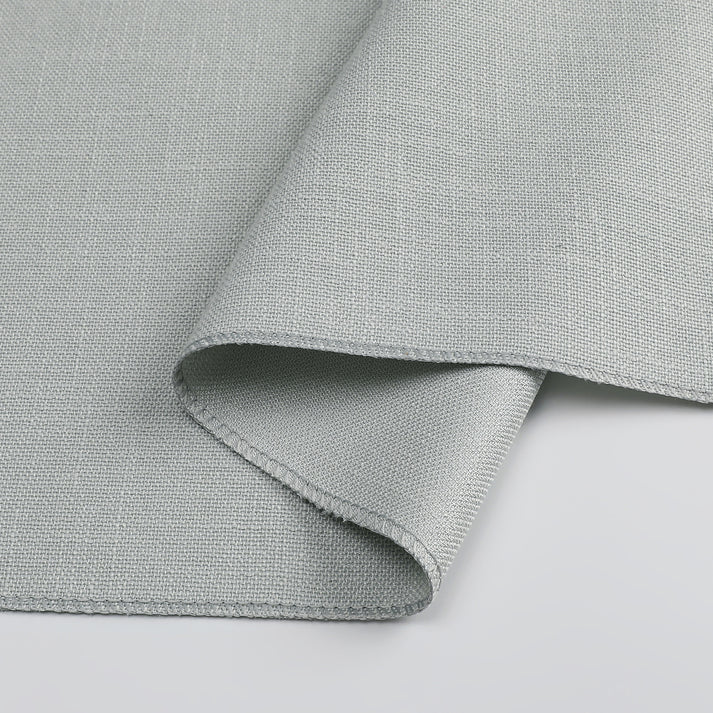 Linen Look Harvest Weave Mint Tablecloth or Liner