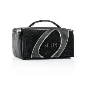 Looped Fur Leather Esrog Bag