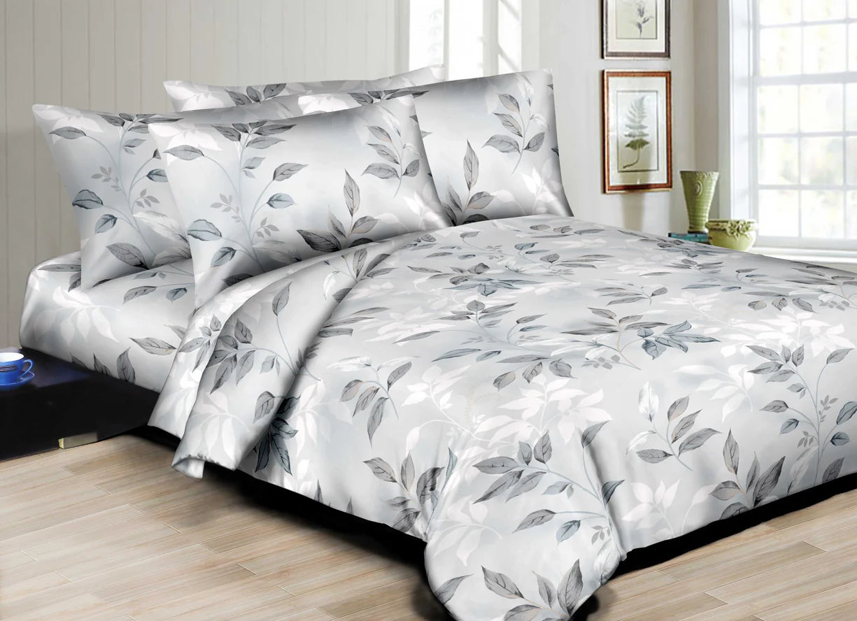 Leafy Design Duvet Cover Bedding Set