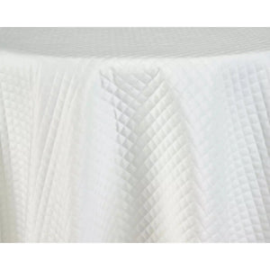 Quilted Velvet White