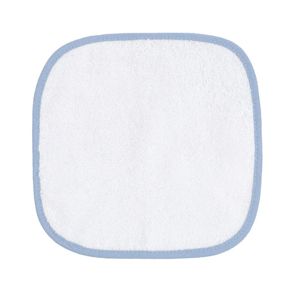 Hooded Baby Towel & Washcloth Matching Gentle Brazilian Cotton for Sensitive Skin by Veluda
