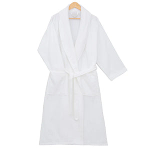 Veluda Luxurious Striped Spa Robe