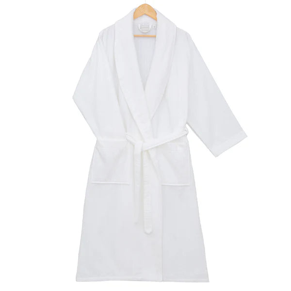 Veluda Luxurious Striped Spa Robe