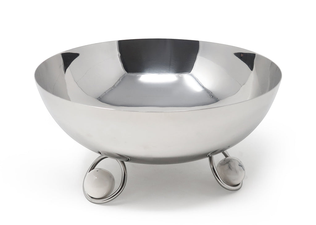 Salad Bowl with Ball Legs - 12"D