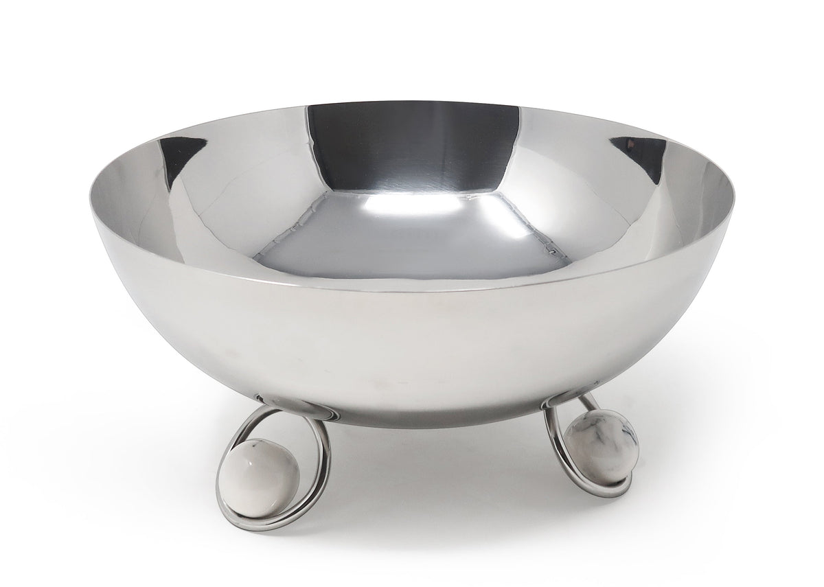 Salad Bowl with Ball Legs - 12"D