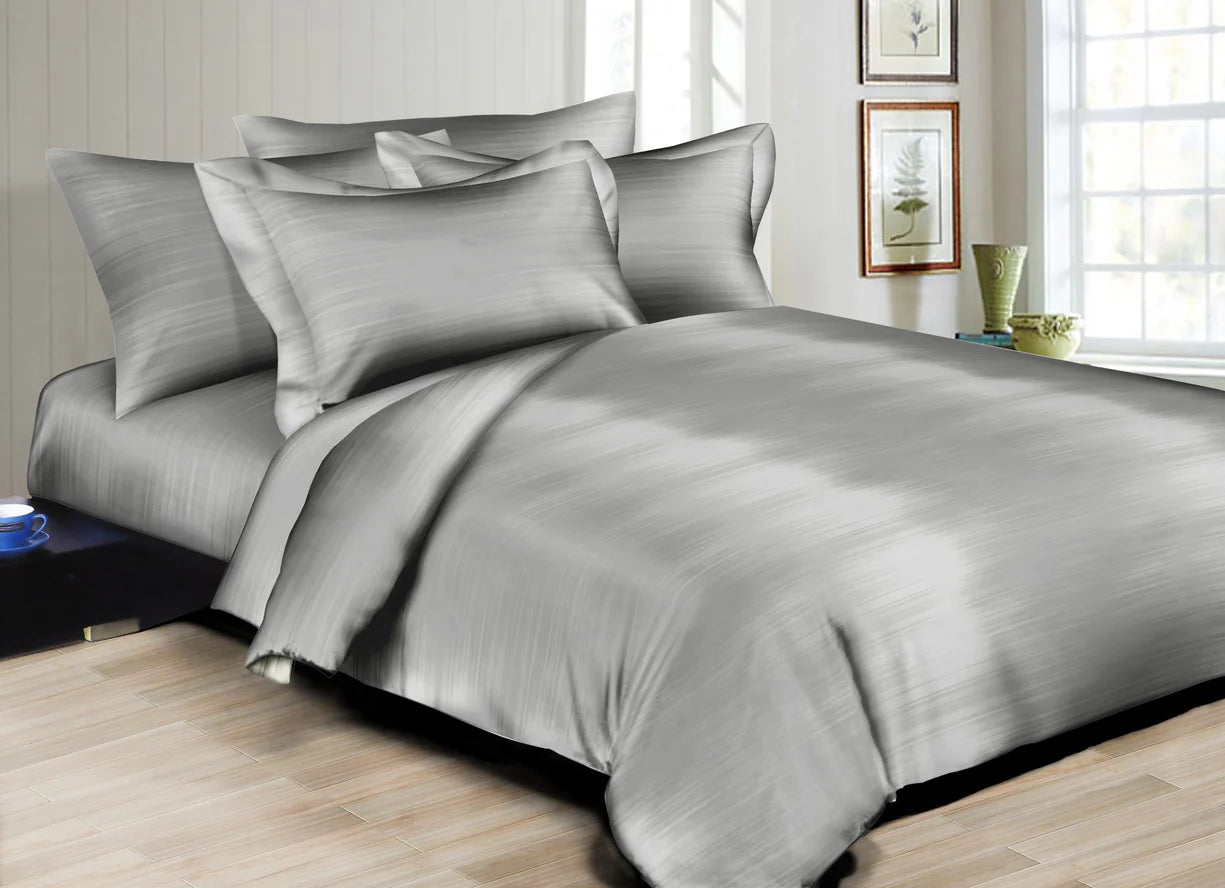 Grey Fog Duvet Cover Bedding Set
