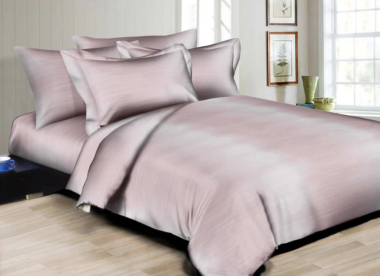 Pink Fog Duvet Cover Bedding Set
