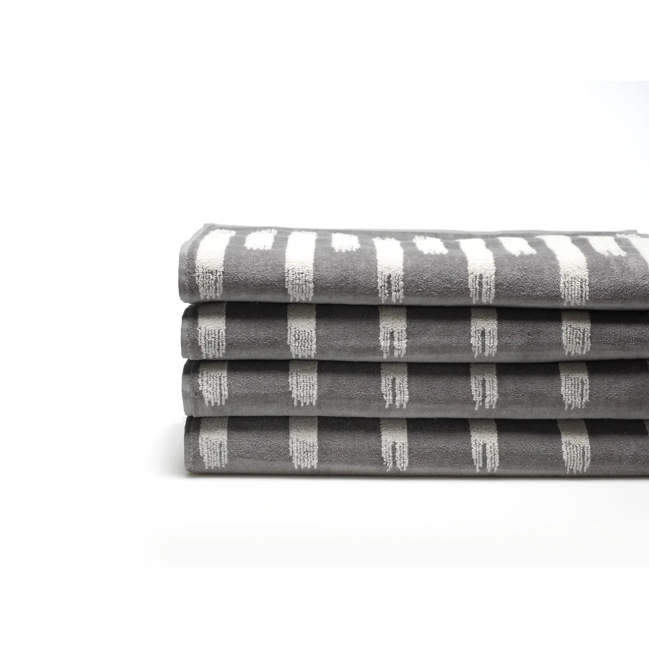 Stroke Hand Towel, Beige or Grey