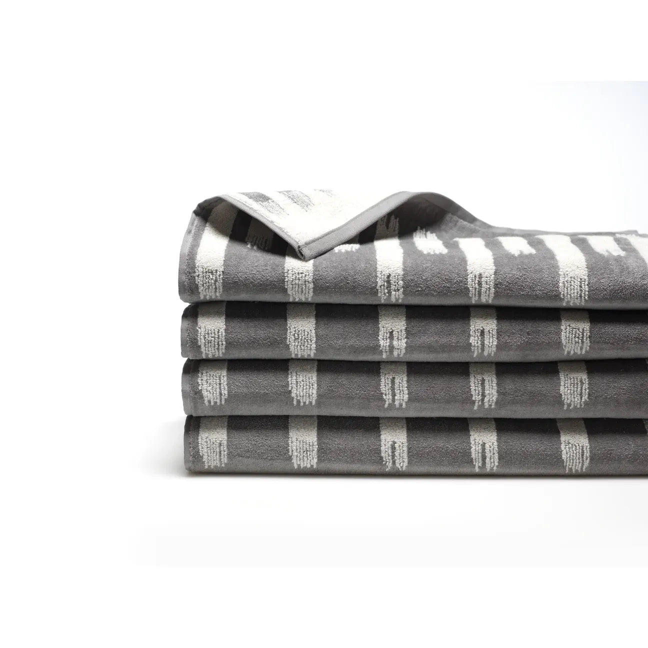 Stroke Hand Towel, Beige or Grey