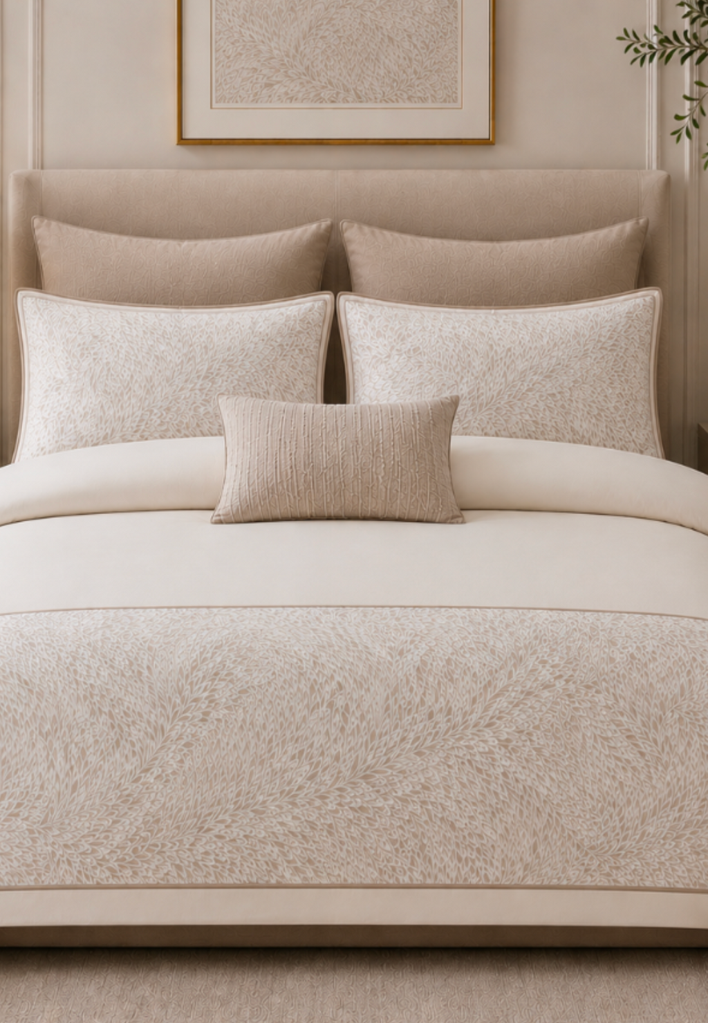 The Montage Velveteen Duvet Bedding Set