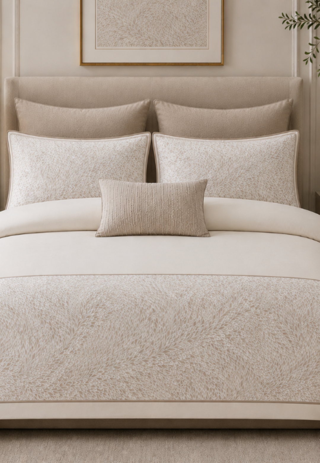 The Montage Velveteen Duvet Bedding Set