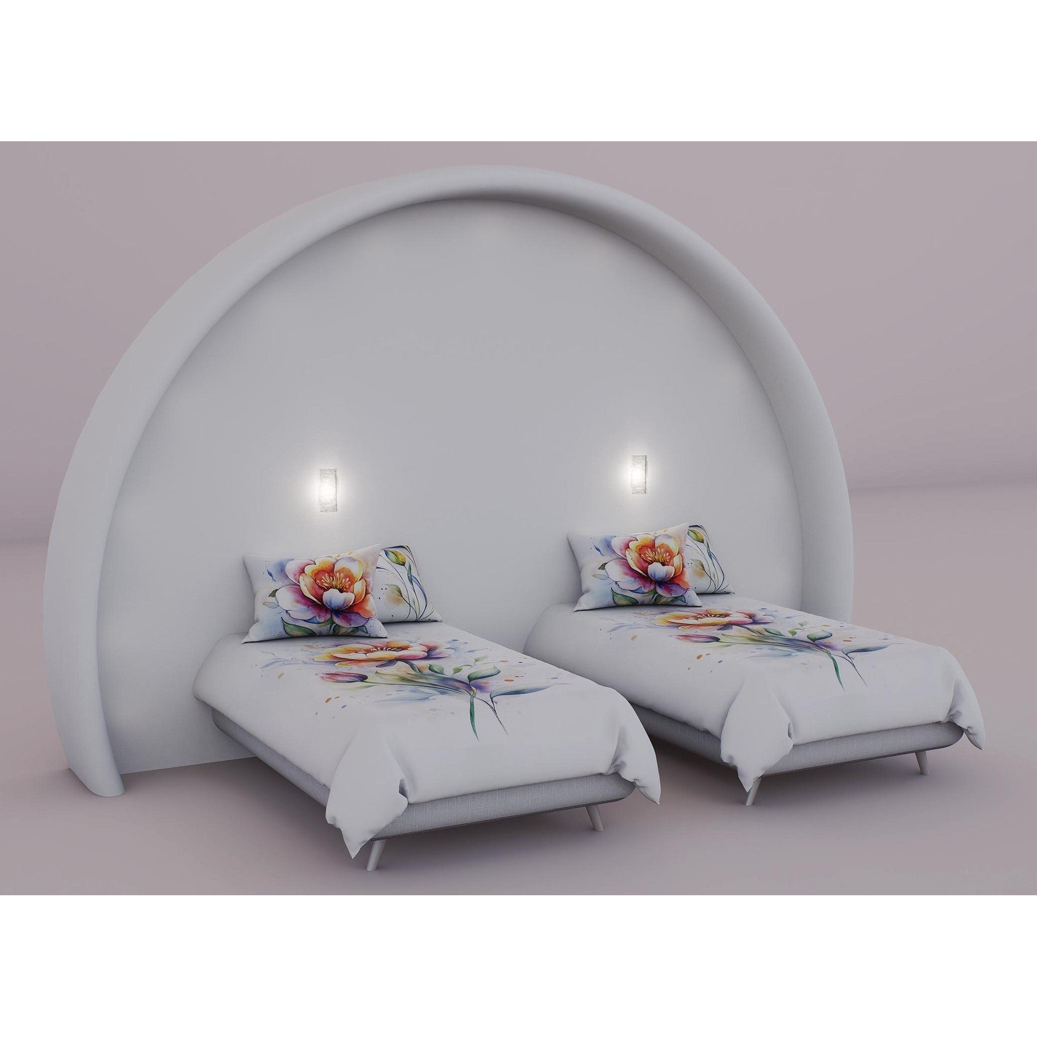 Sweet Petals Duvet Cover Bedding Set