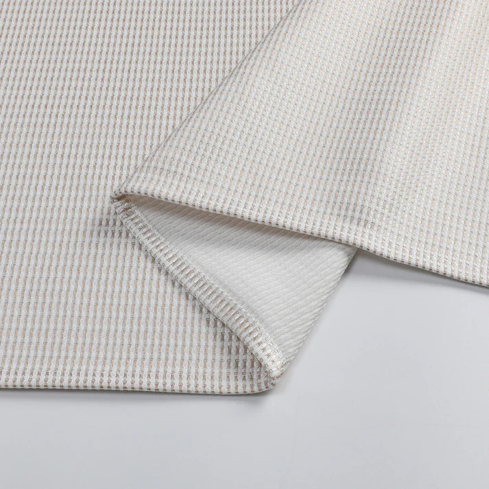 Jacquard Hudson Gold Tablecloth