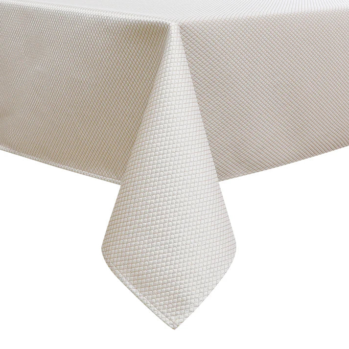 Jacquard Flagstone Gold Tablecloth