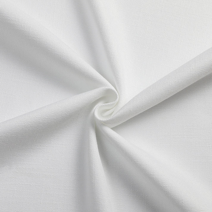 Linen Look Harvest Weave White Tablecloth or Liner