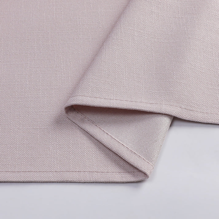 Linen Look Harvest Weave Rose Tablecloth or Liner