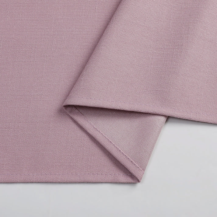 Linen Look Harvest Weave Blush Tablecloth or Liner