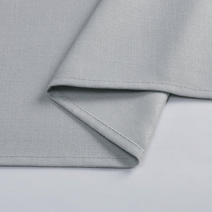 Linen Look Harvest Weave Mint Tablecloth or Liner