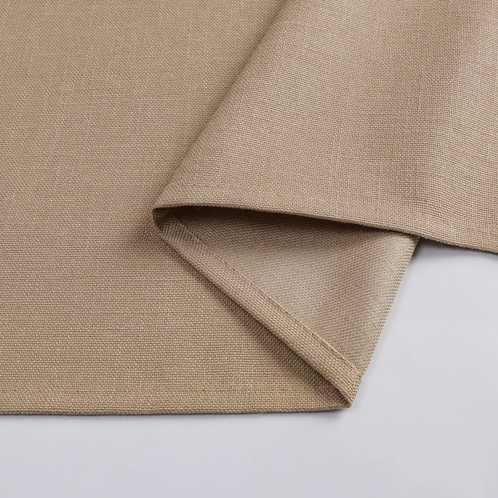 Linen Look Harvest Weave Gold Tablecloth or Liner