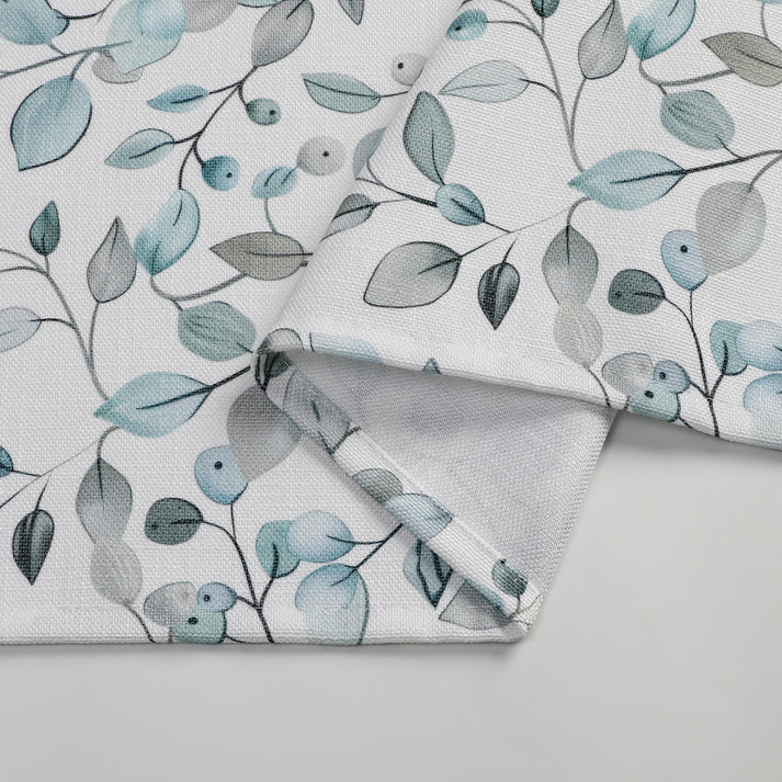 Harvest Weave Aqua Tablelcoth
