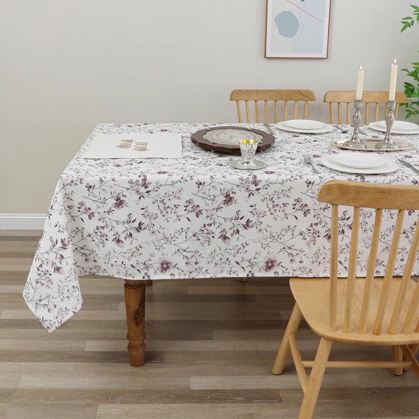 Harvest Weave Purple Tablelcoth