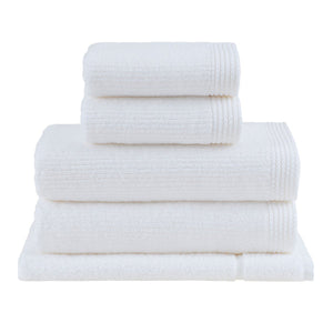 Ribbed Bath Towel – Dual-Texture Construction, Ultra-Soft & Highly Absorbent by Veluda
