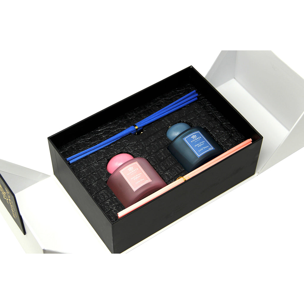 Set of 2 Diffusers Blue & Pink