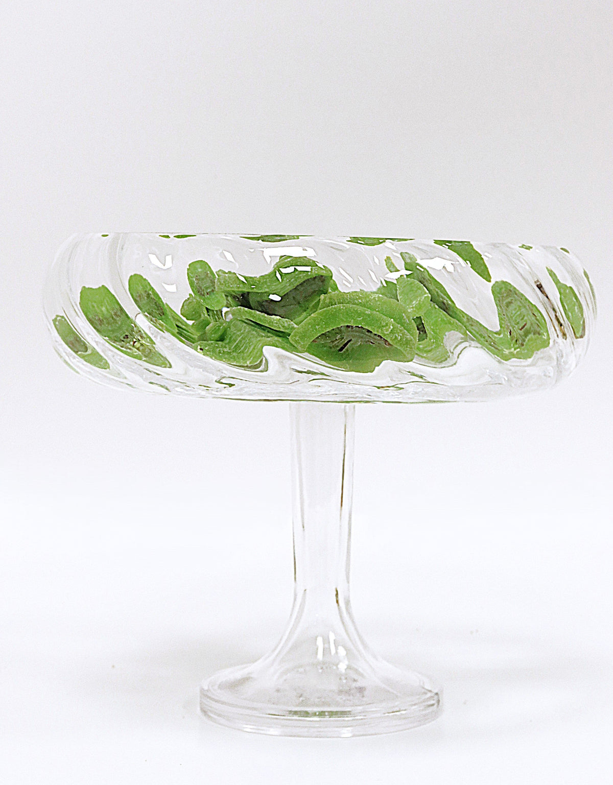 Liscio Ottico - Round Stemmed Salad Bowl