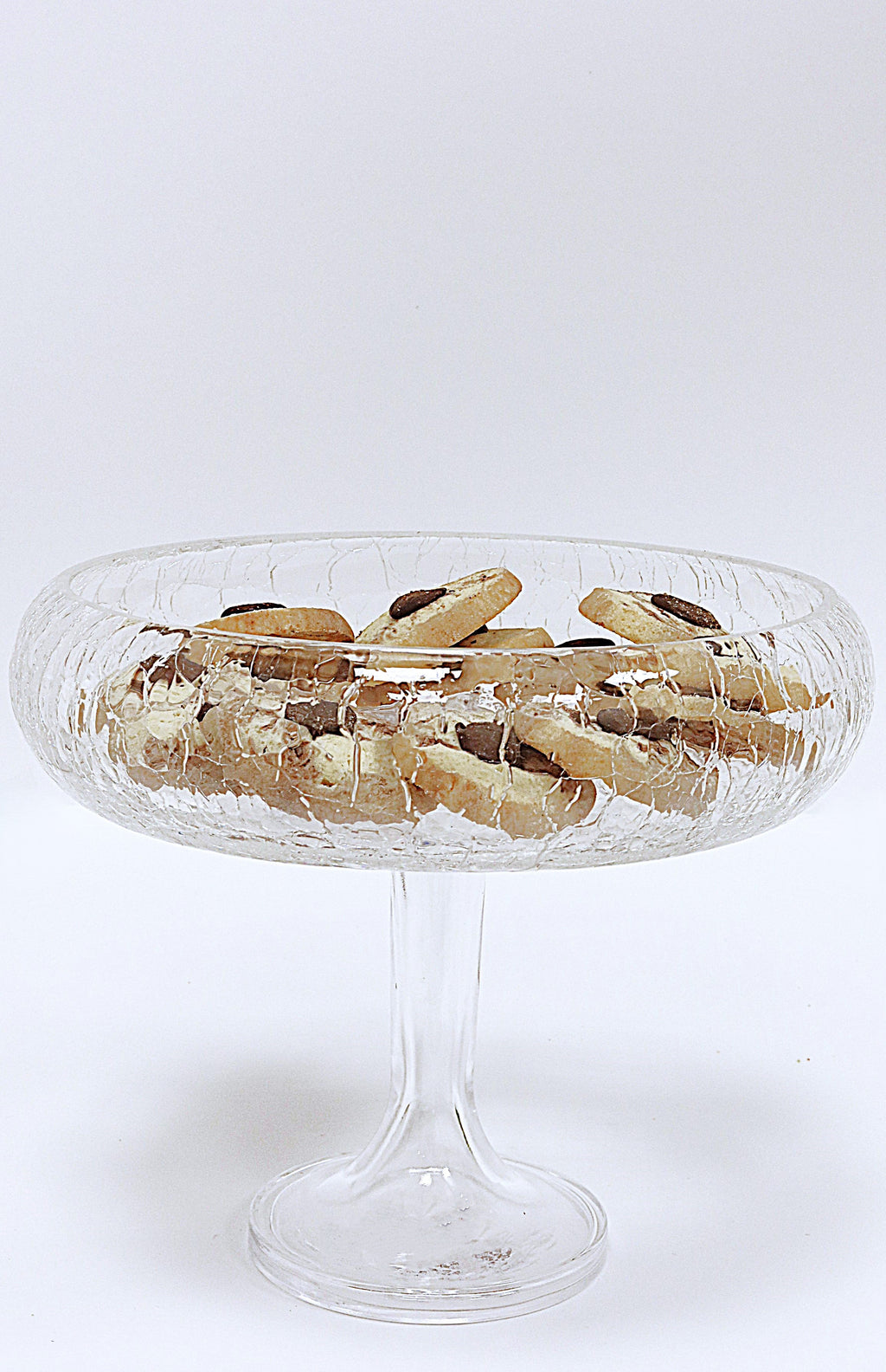Liscio Ottico - Round Stemmed Salad Bowl