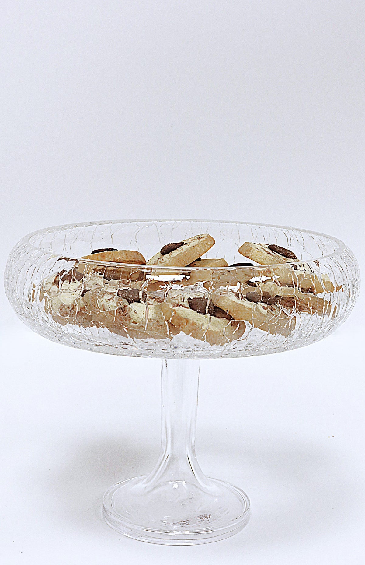 Liscio Ottico - Round Stemmed Salad Bowl