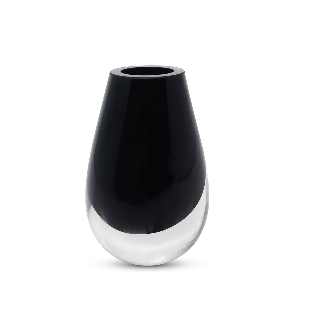 Glass Bud Vase, 6.5"H