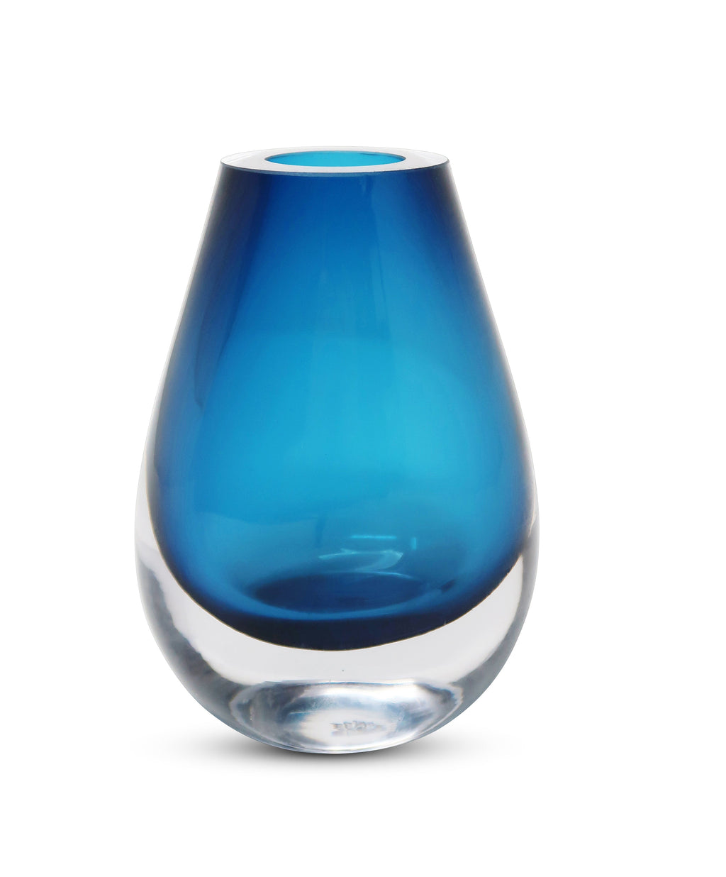 Blue Glass Bud Vase