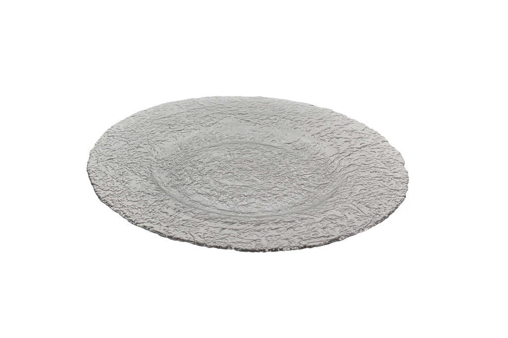 Set of 4 Textured 12.5"D Chargers (3 Colors Available)