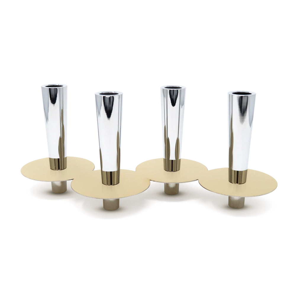 Gold Cluster Candle Holder
