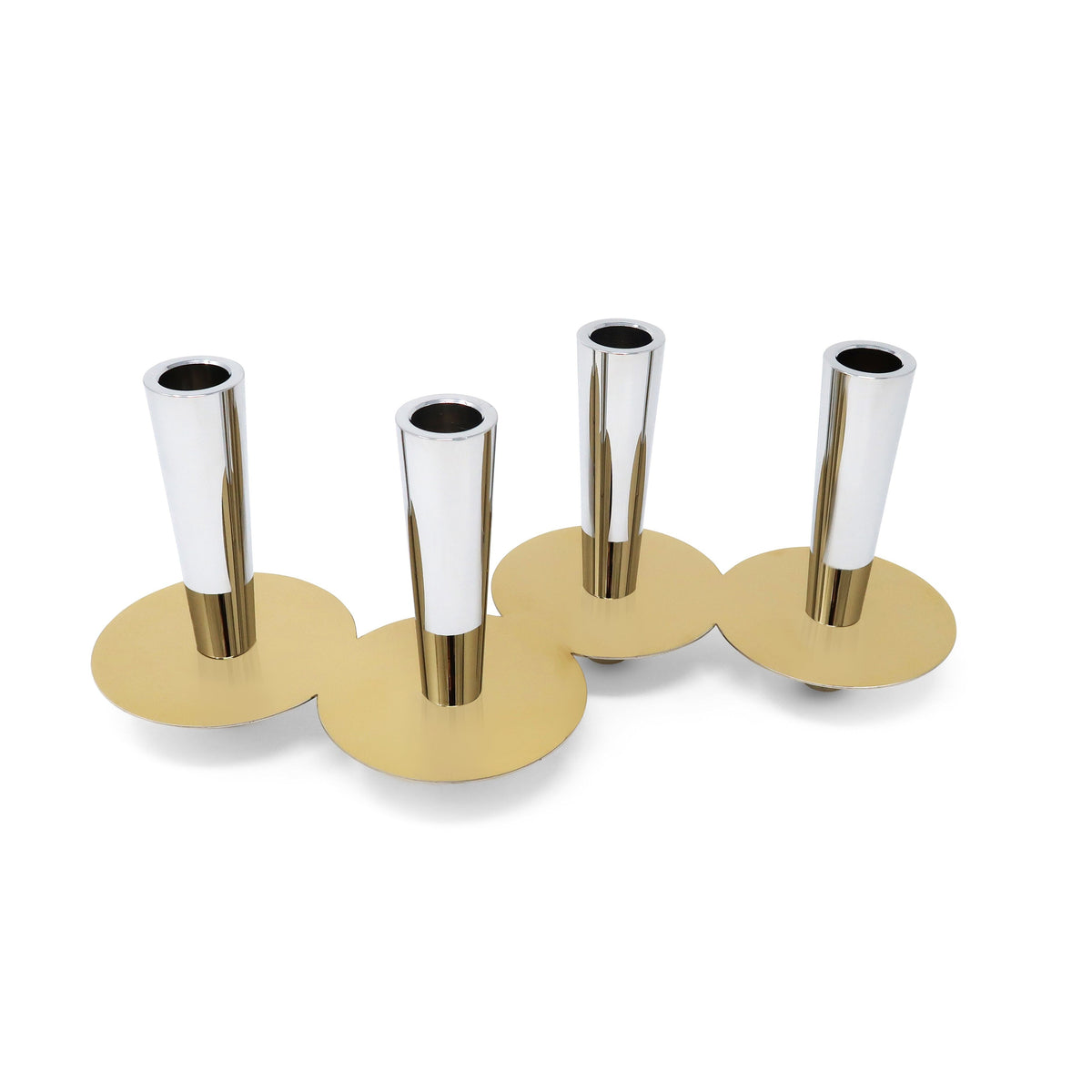 Gold Cluster Candle Holder