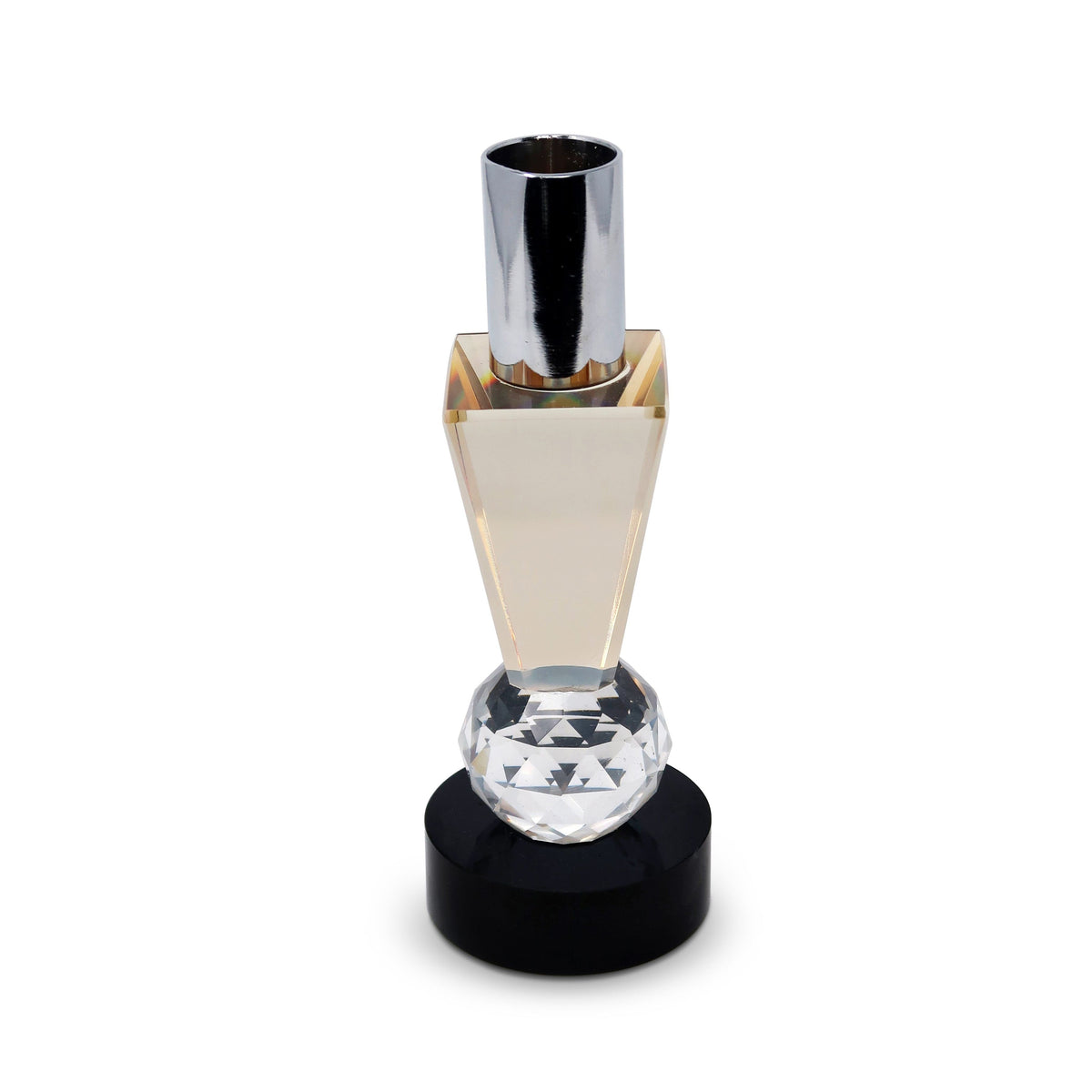 Multicolored Crystal Candle Holder