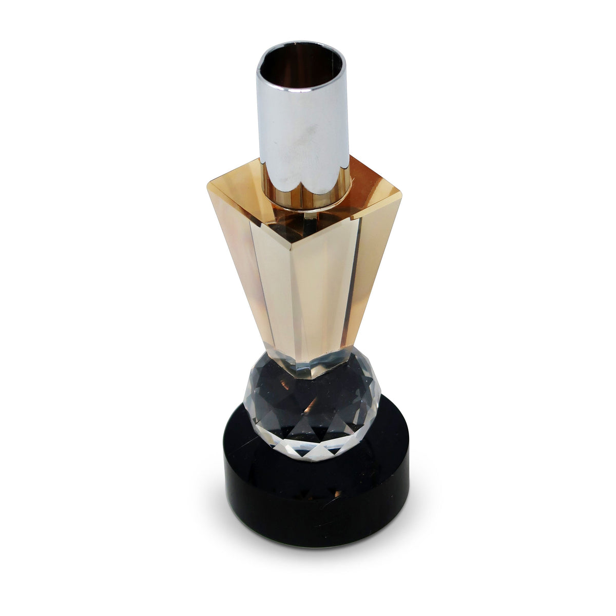 Multicolored Crystal Candle Holder