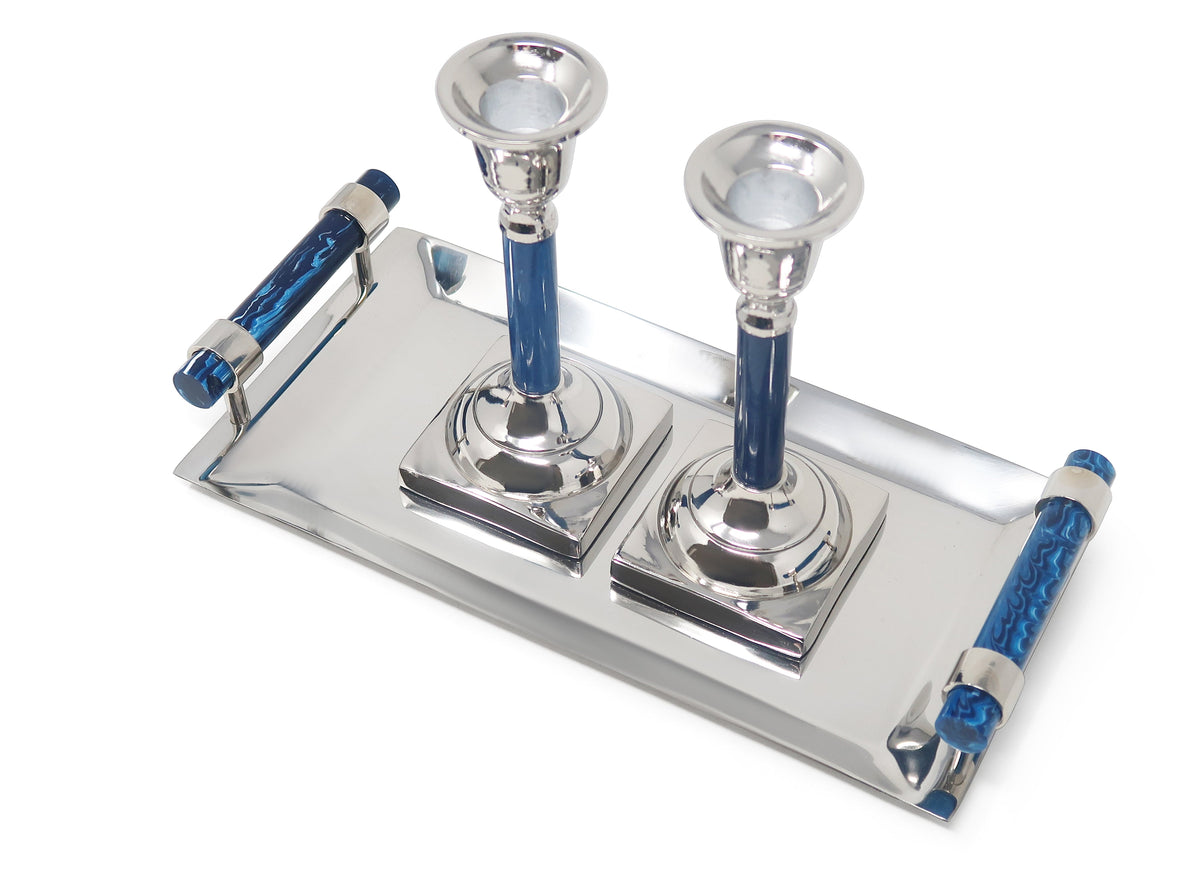 Candlestick Set with Tray (available in multiple colors options)