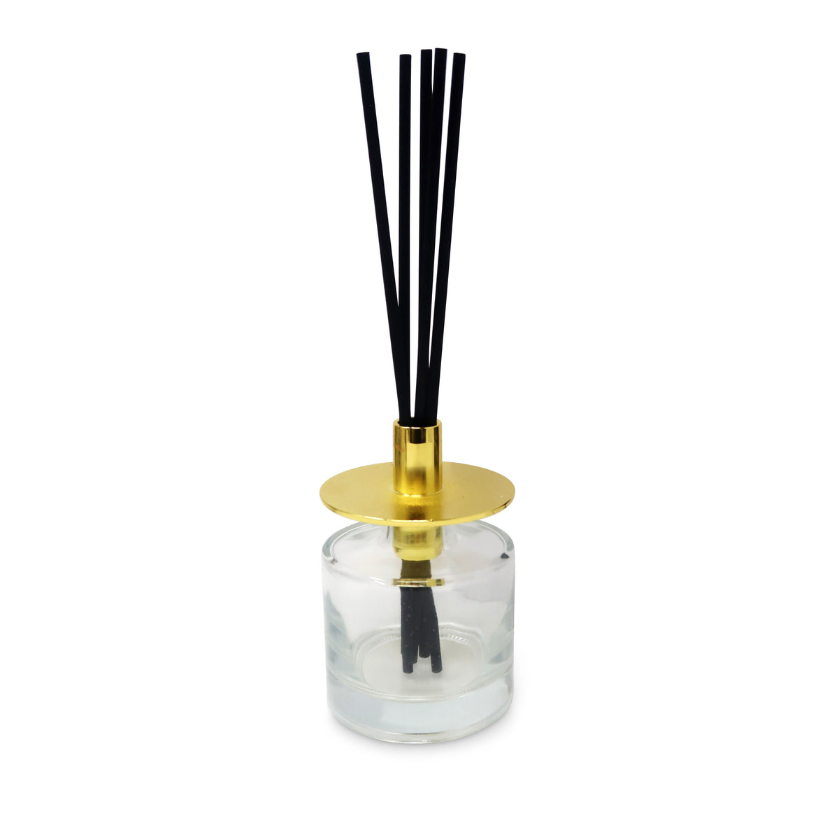 Reed Diffuser with Gold Cap, White Flower Scent