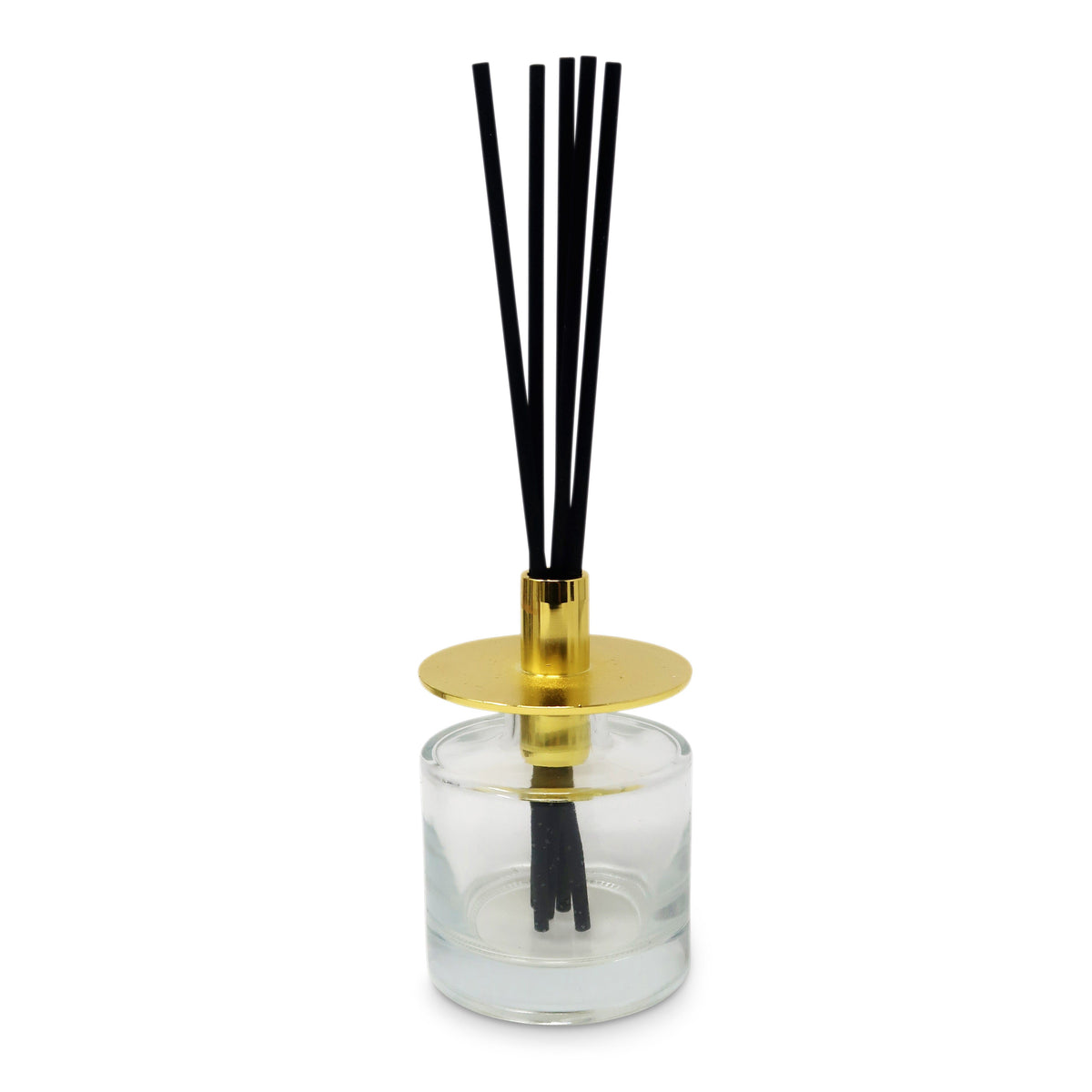 Reed Diffuser with Gold Cap, White Flower Scent