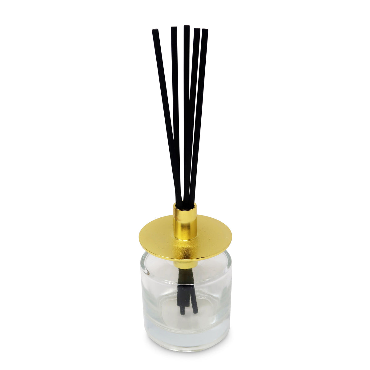 Reed Diffuser with Gold Cap, White Flower Scent