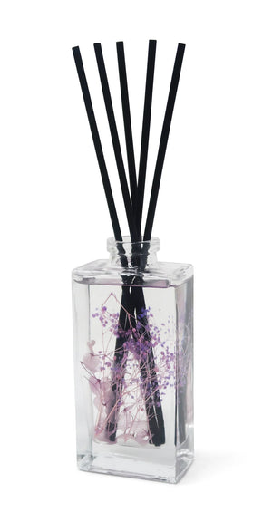 Preserved Flower Reed Diffuser - Purple - Lily of the Valley