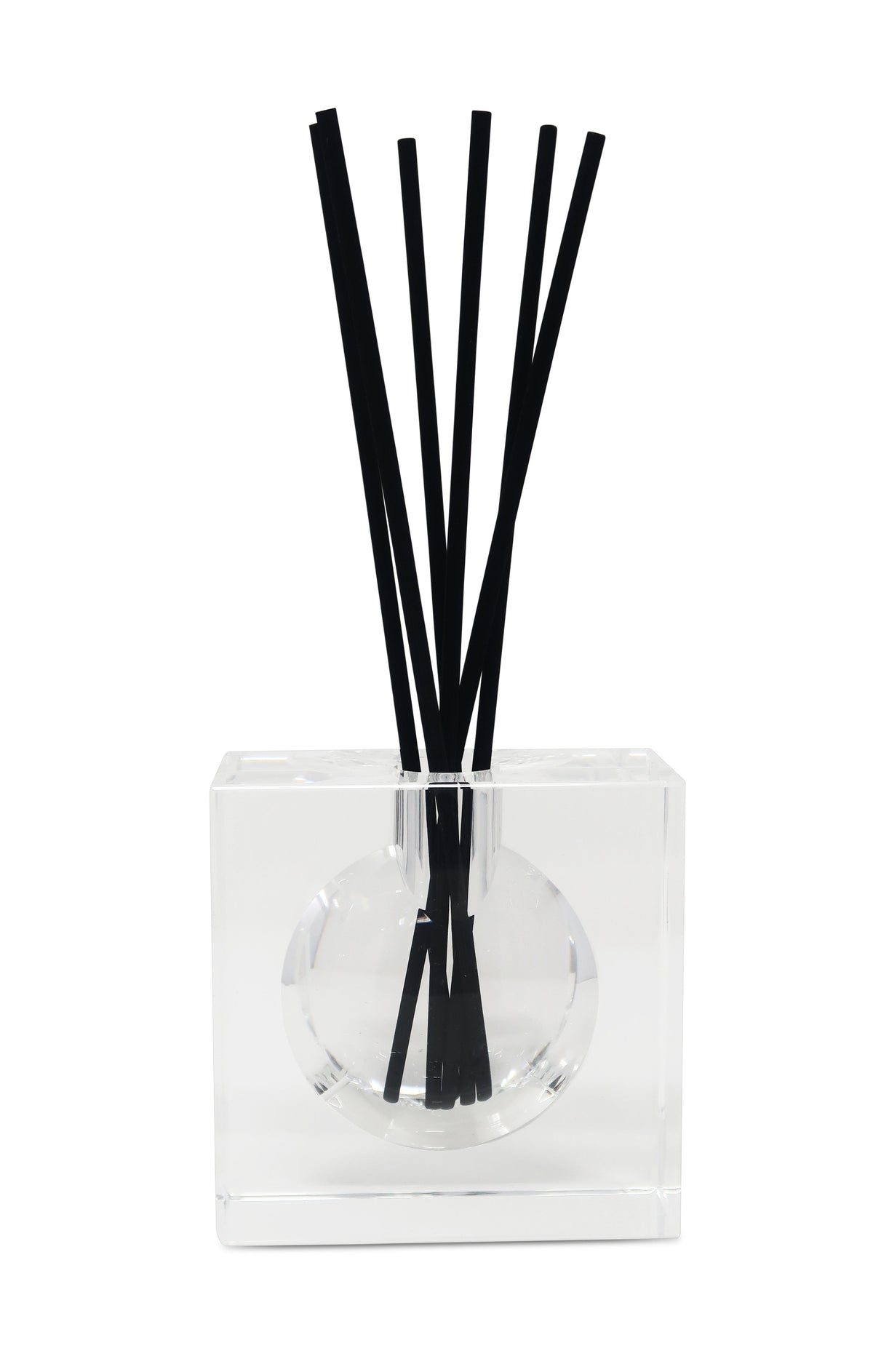 Crystal Diffuser with Black Reeds