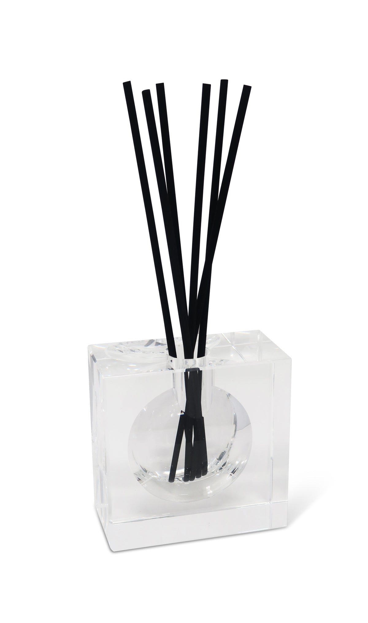 Crystal Diffuser with Black Reeds