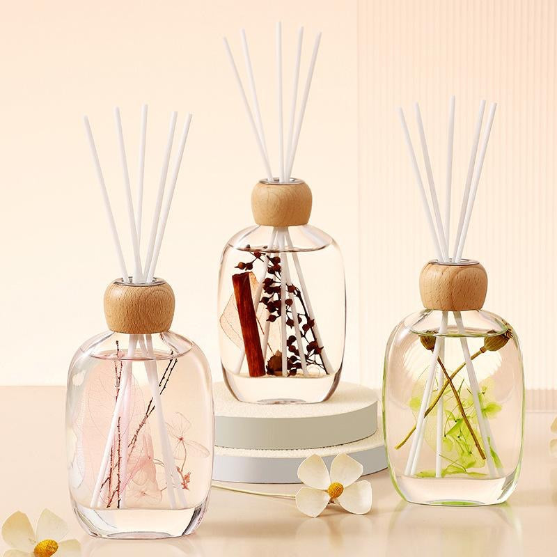 Green Flower Reed Diffuser - Lily of the Valley Scent