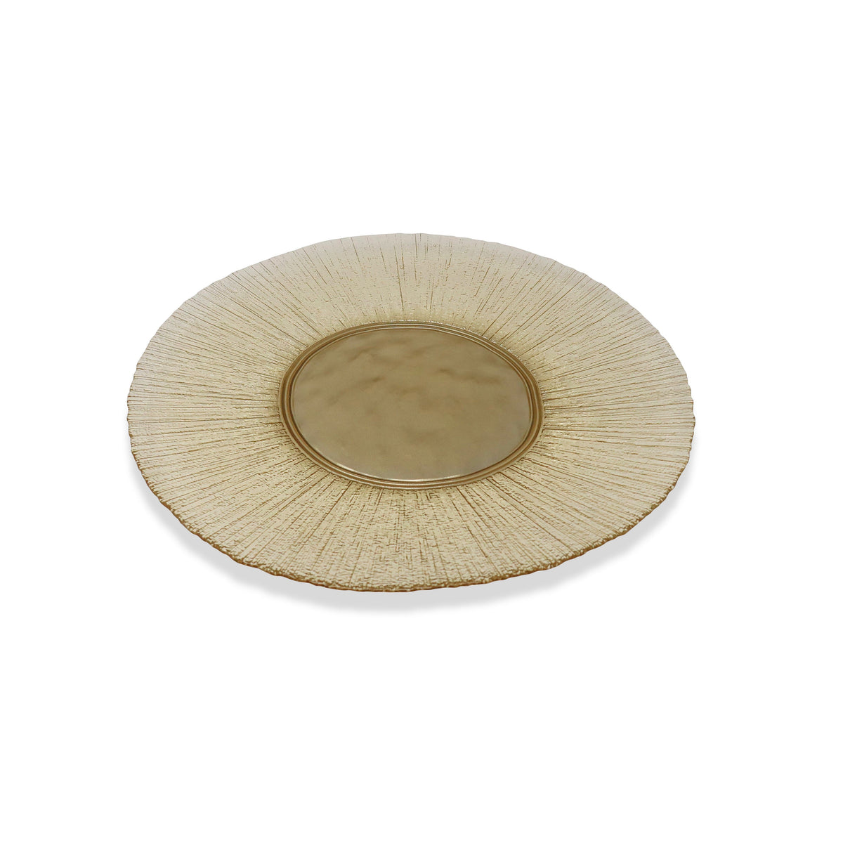 Set of 4 Gold Plates